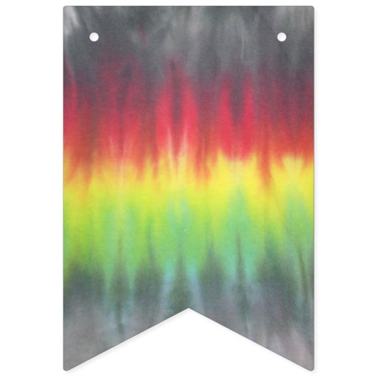 bannière Rasta 2 d'étamine de partie de tiedye (Deuxième drapeau)