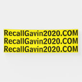 Bannière Recallgavin2020 de 2,5 x 8 pi (Horizontal)