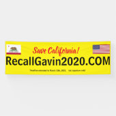 Bannière Recallgavin2020 de 2,5 x 8 pi (Horizontal)