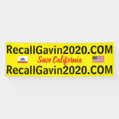 Bannière Recallgavin2020 de 2,5 x 8 pi (Horizontal)