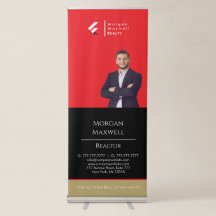 Bannière rétractable Realtor Personnalisée