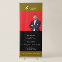 Bannière Rétractable Roulante avec Logo Personnali