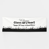 Bannière Retrouvailles de grande classe Silhouette (Horizontal)