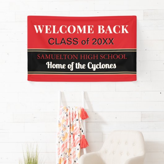 Bannière Réunion de Classe ! Bannière Réunion pers (En situation)