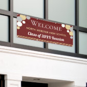 Bannière Réunion de classe personnalisée (Bâtiment extérieur)