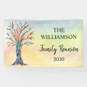 Bannière Reunion familiale de l'arbre familial (Horizontal)