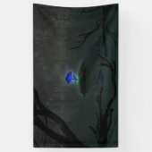 Bannière Rose bleu (Vertical)