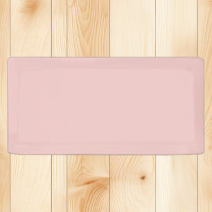 Bannière rose clair couleur tendance
