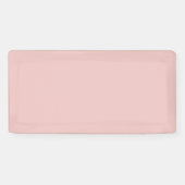 Bannière rose clair couleur tendance (Horizontal)