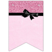 Bannière rose et noire de partie (Premier drapeau)