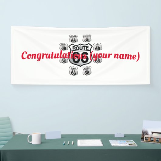 Bannière Route 66 (Salon professionnel)