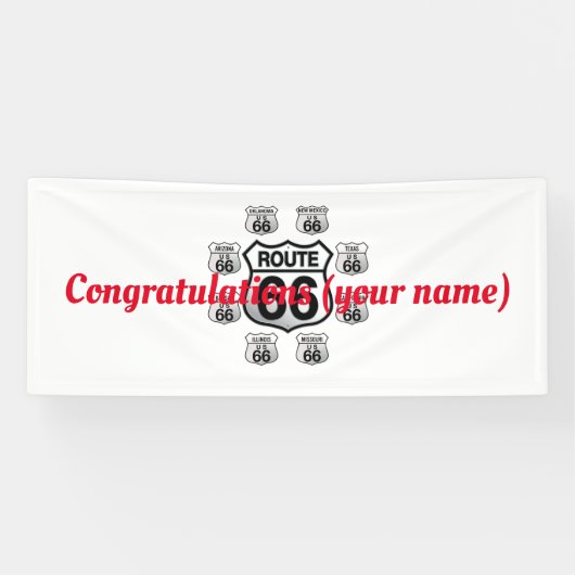 Bannière Route 66 (Horizontal)