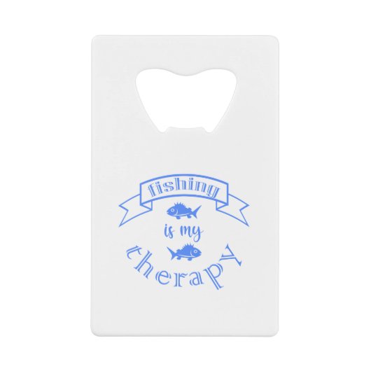 Bannière ruban La pêche est ma thérapie (Devant)