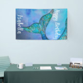 Bannière scintillante de fête d'anniversaire de (Salon professionnel)