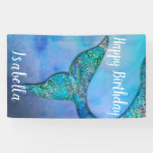 Bannière scintillante de fête d'anniversaire de (Horizontal)