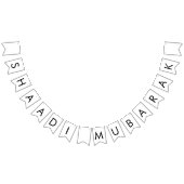 Bannière Shaadi Mubarak Pennant Bunting (Tout)