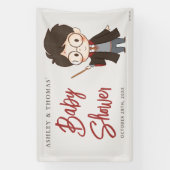 Bannière simple pour Baby Shower Harry Potter (Verticale)