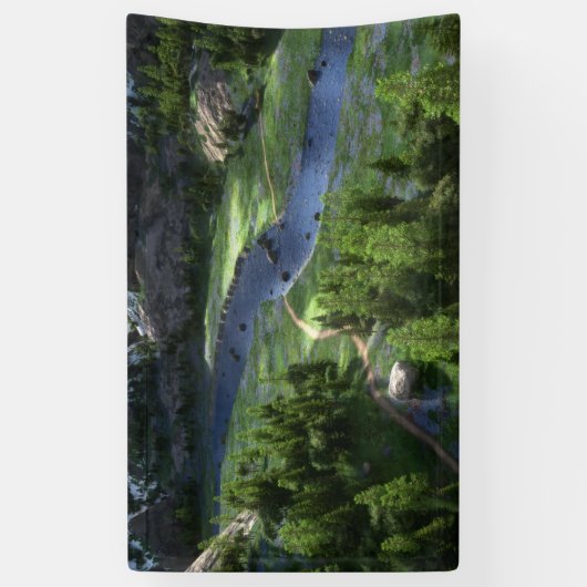 Bannière Solitude Cwm (Vertical)