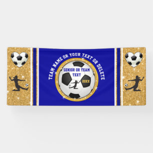 Bannière Super Cute Girls pour l'équipe de footb