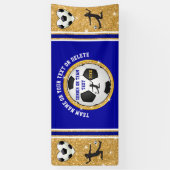 Bannière Super Cute Girls pour l'équipe de footbal (Vertical)