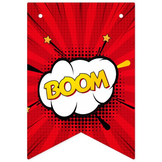 Bannière Superhero/Gamer Party (Deuxième drapeau)