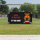 Bannière thématique Halloween personnalisable effr (Insitu)