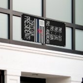 Bannière Trump (Bâtiment extérieur)