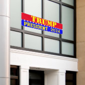 BANNIÈRE TRUMP 2024 (Bâtiment extérieur)
