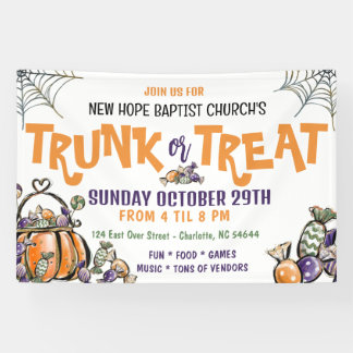 Bannière Trunk ou Treat