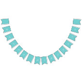 Bannière turquoise de partie de joyeux (Tout)