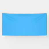 Bannière Turquoise pour mur ou affichage (Horizontal)