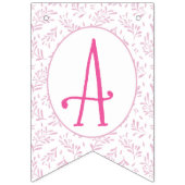 Bannière Tutu Cute Bunny "Joyeux Anniversaire" (Troisième drapeau)