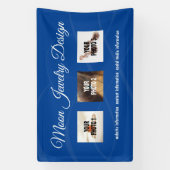 Bannière vendeuse élégante pour métiers d'art ou f (Verticale)