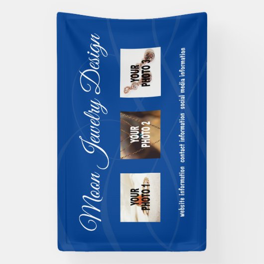 Bannière vendeuse élégante pour métiers d'art ou f (Verticale)