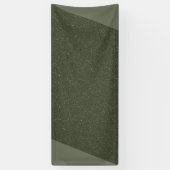 Bannière vert mousse moderne – Conception personna (Vertical)