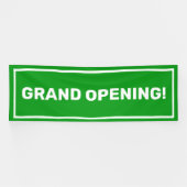 bannière verte d'ouverture (Horizontal)