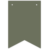 Bannière verte mousse géométrique – Drapeaux perso (Deuxième drapeau)