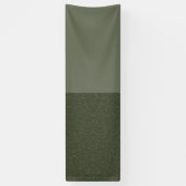 Bannière verte mousse partagée – Texturé, lisse (Vertical)
