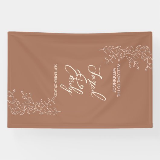 Bannière verticale Mariage d'accueil (Horizontal)