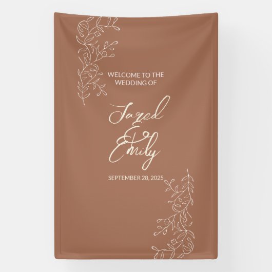 Bannière verticale Mariage d'accueil (Verticale)