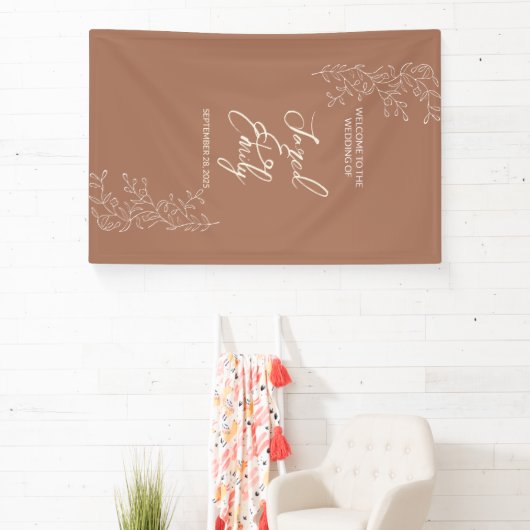 Bannière verticale Mariage d'accueil (Insitu)