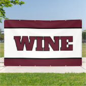 Bannière VINS (Dehors)