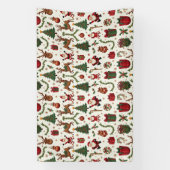 Bannière Vintage Christmas Vinyl (Verticale)