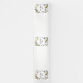 Bannière vinyle 2,5 x 12 Get Well Soon Blues (Vertical)