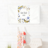 Bannière vinyle 3x5 Get Well Soon Blues (En situation)