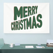 Bannière vinyle 4x6 Joyeux Noël (Salon professionnel)