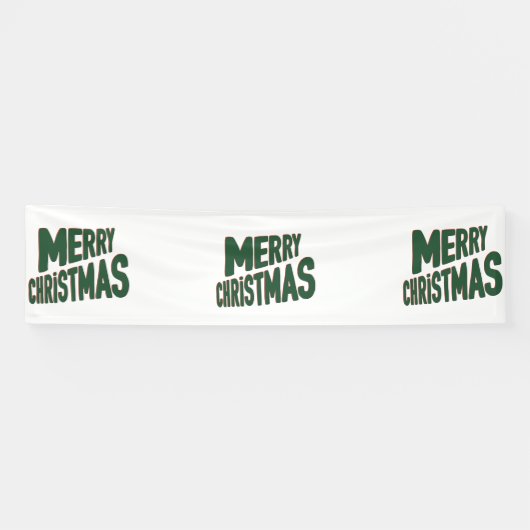 Bannière vinyle Noël 2.5x10 (Horizontal)
