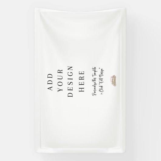 Bannière Vinyle personnalisable (Verticale)