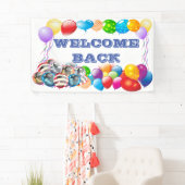 Bannière Vinyle personnalisée 3' x 5' (En situation)