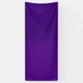Bannière violette avec accent pailleté à droite (s (Vertical)